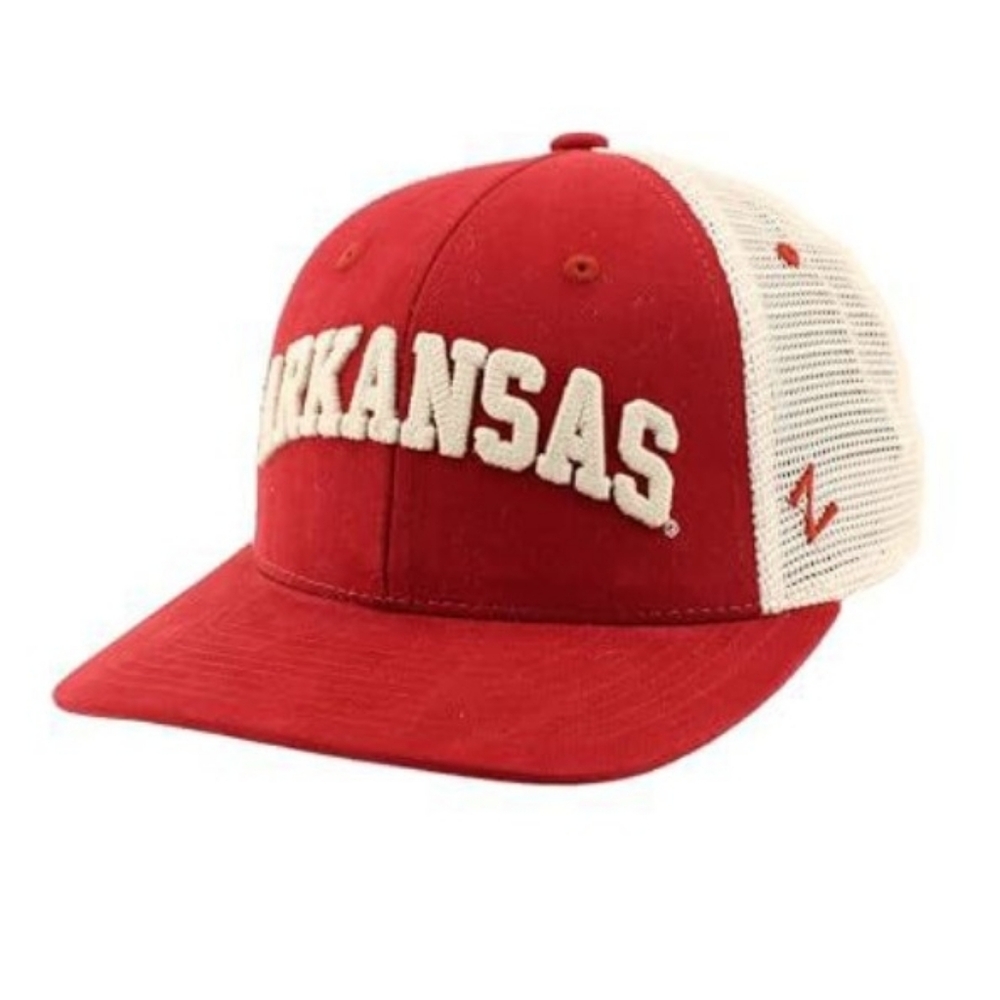 Arkansas Razorbacks Red snapback hat